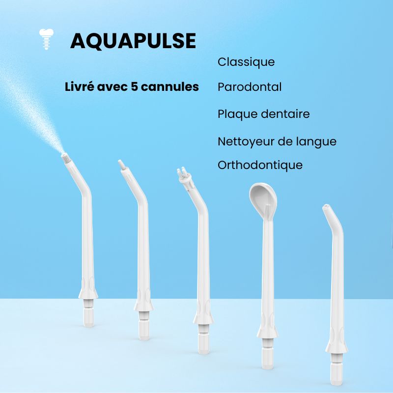 Jet Dentaire Sans Fil Portable Aquapulse Nomad Oral Care