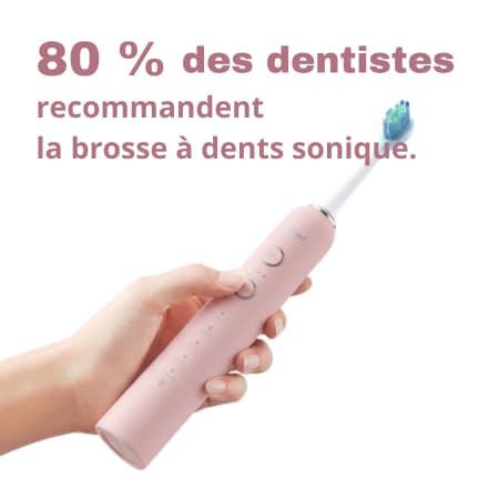 Brosse à dents électrique rechargeable USB-C autonomie 70 jours voyage
