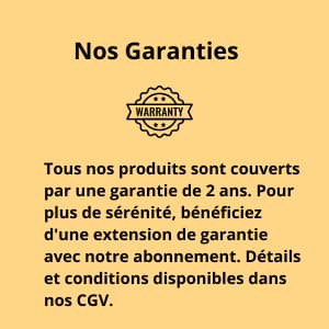 Garantie satisfait ou remboursé sous 14 jours - Achat sans risque