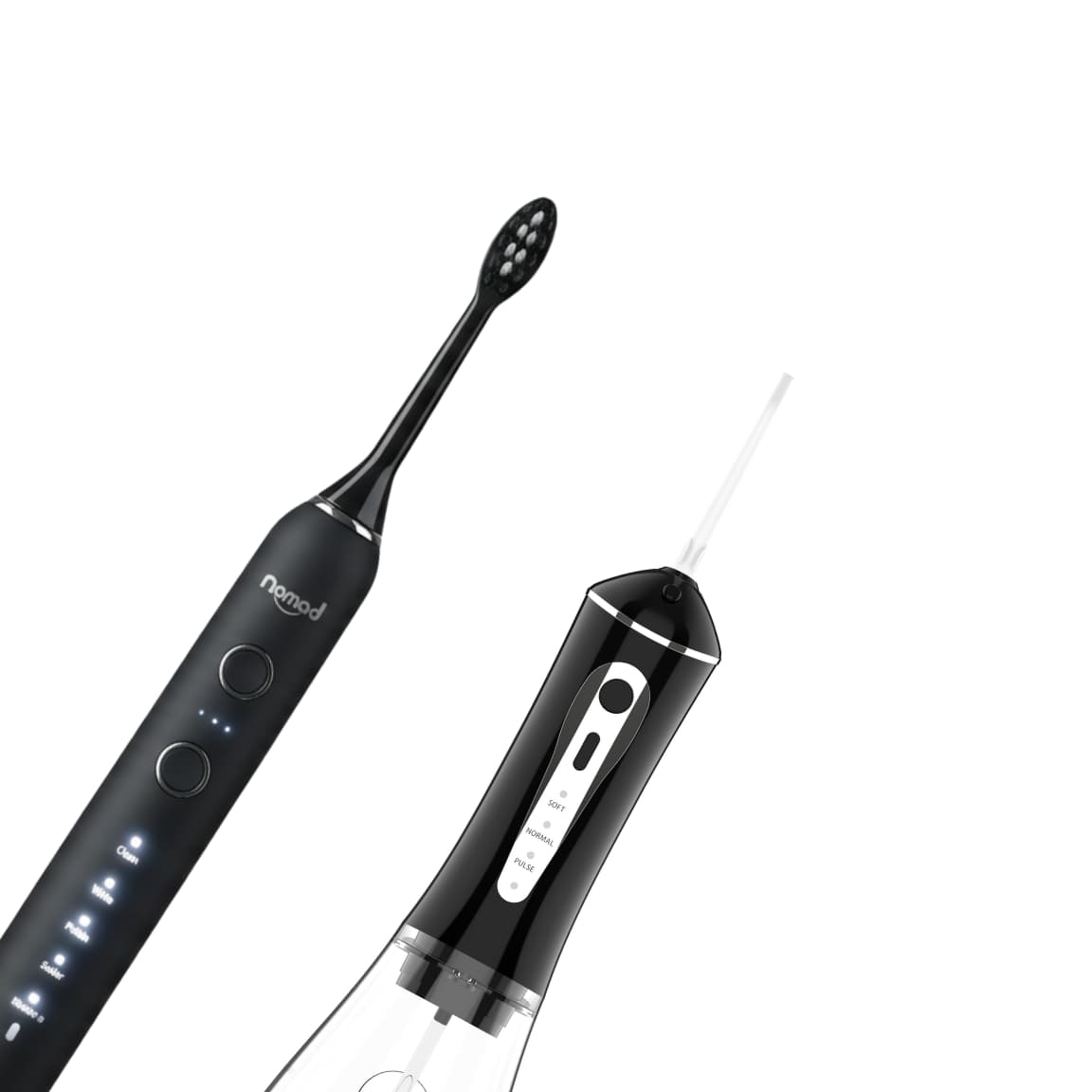 Pack hygiène bucco-dentaire avec jet dentaire et brosse à dents sonique pour un nettoyage complet